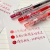 Gel Set Color 23612pcs Pens Click Type Transparent Barrel Fresh Colors Quickdry Ink 05mm Ballpoint For Drawing