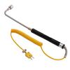 K Type Thermocouple Heat Resistant Steel Thermocouple Sensor with Insulated Handle High Accuracy Rapid Response for