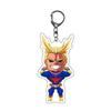 Аниме Герой MHA Мидория Изуку Всемогущий Асуи Цую Тодороки Шо Косплей Брелок-подвеска Аксессуары Акриловый брелок Брелок для ключей Подарки для фанатов