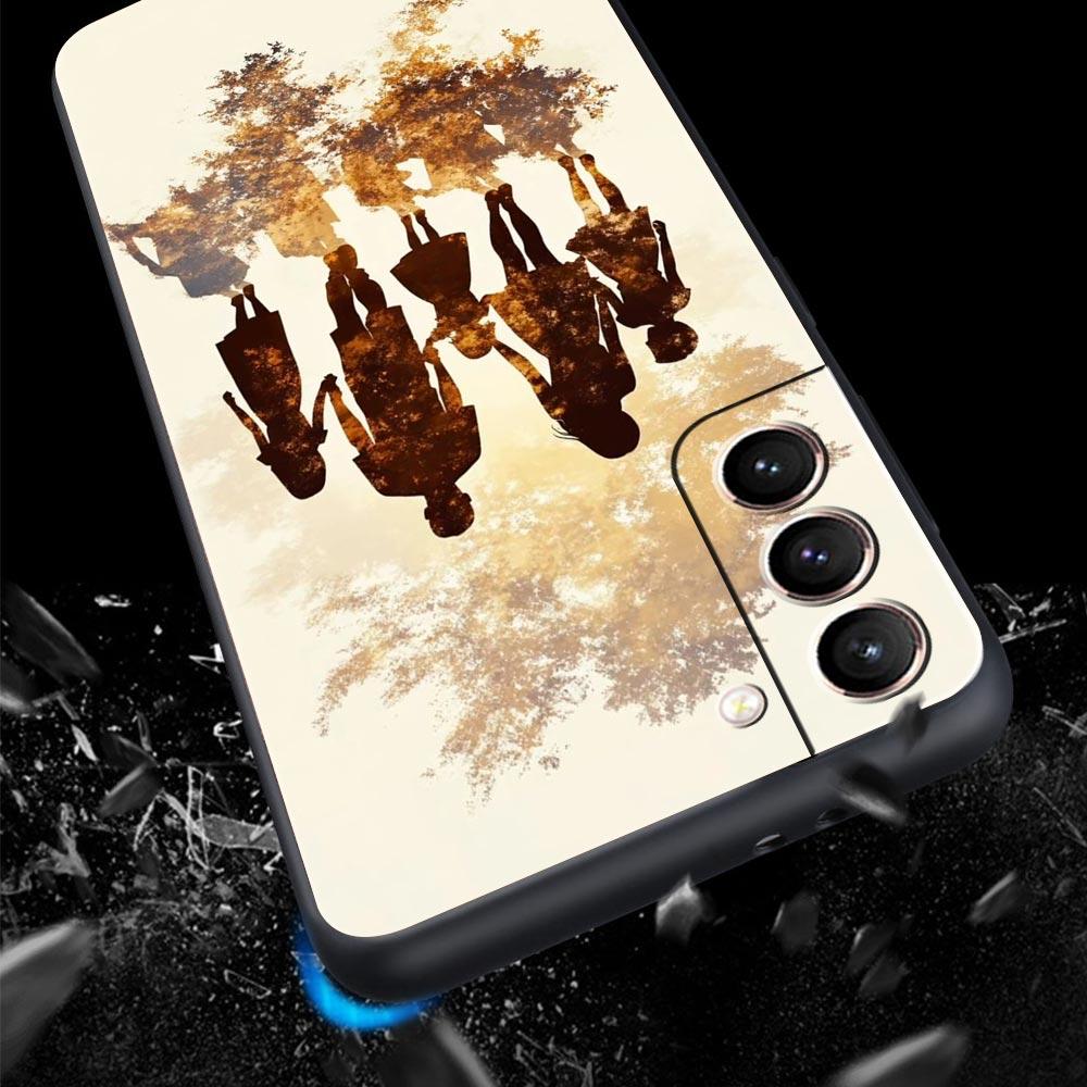 A Family Of Three Phone Case Cover for Samsung Galaxy S26 S25 S24 S23 S22 S20 S21 FE Ultra S25 Edge Plus 5G Soft TPU Shell Capas