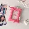 with Keychain Korean Photocard Holder Idol Card Display Protector  Student Friends