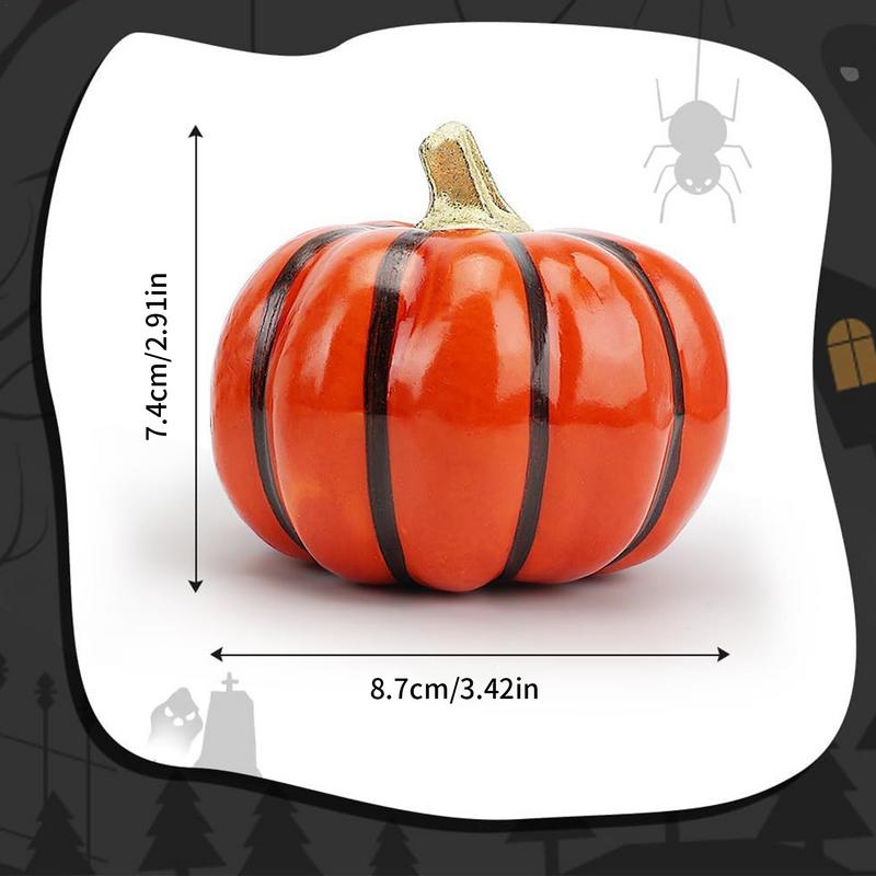 Halloween Pumpkin Ghost Fall Thanksgiving Ghost Pumpkin Table Decorations for Home Holiday Tabletop Decorations