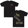 Винтажная футболка с принтом The Great Divide Tee Мерч Ноа Кахана Футболки Женские Унисекс Мода Повседневные Хлопок Короткий рукав Круглый вырез Топы Y2K