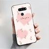Soft Case For LG K50S K40S Phone Case LMX540HM LM-X540 LMX430HM LM-X430 Fashion Butterfly Flower Black Silicone Bumper Cover