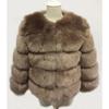 XS-4XL норковые шубы осень-зима пушистое пальто из искусственного меха женские элегантные толстые теплые куртки из искусственного меха для женщин топы больших размеров
