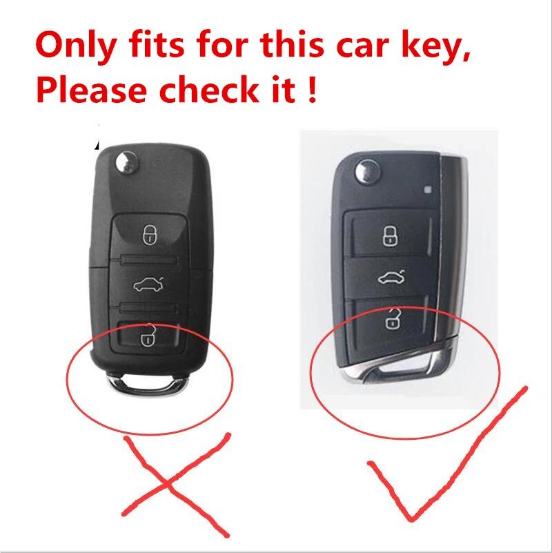 Zinc Alloy Car Remote Key Fob Case Cover Shell For Skoda Octivia Superb Fabia 1 2 Octavia a7 RS Superb Rapid Yeti Karoq Vision fsjn24
