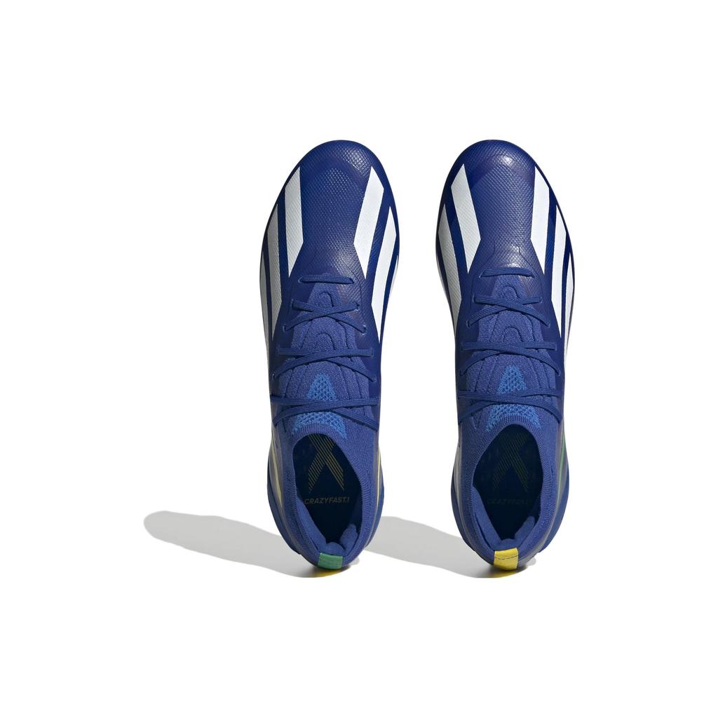 Adidas Кроссовки унисекс X Crazyfast.1 FG Brazil Синий Королевский-Синий Облако-Белый IF3549