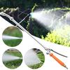 Outdoor Flower Sprayer Wand with Brass Barbs Anti-Slip Rubber Handle Comfortable Grip Rust-Proof Garden Sprayer