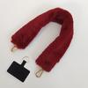 Autumn and Winter New Bag Parts Accessories Portable Plush Bag with Mobile Phone Lanyard Travel Anti-lost Mobile Phone Lanyard