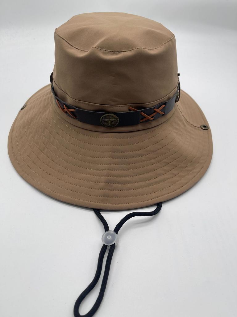 Outdoor Western Cowboy Exotic Eaves Flanged Bucket Hat Women's Camping Fishing Hat Sunshade Sun Protection Hat Tide
