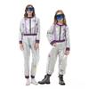 Adult Kids Astronaut Costume Set Halloween Cosplay Space Theme Role Play Outfit Unisex