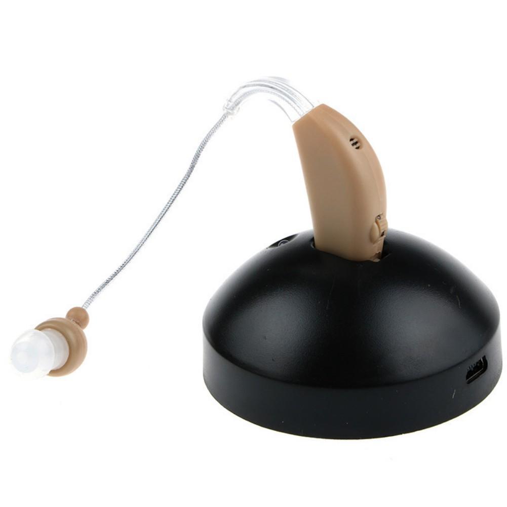 Портативные перезаряжаемые слуховые аппараты, усилитель звука в ухе, усилитель голоса, помощь по уходу за ушами