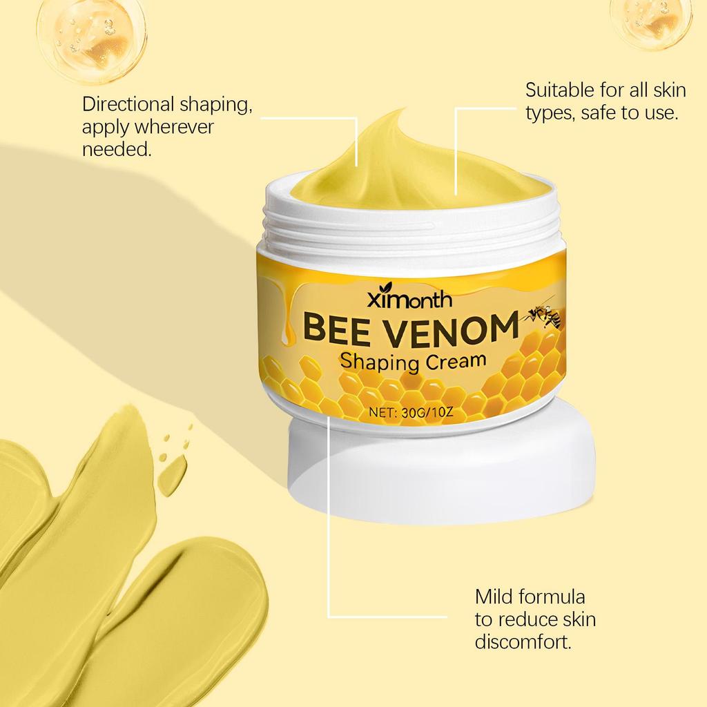 XIMONTH Крем для похудения и моделирования тела с пчелиным ядом Curve Body Slimming and Firming Skin Крем для контурирования тела для большого живота