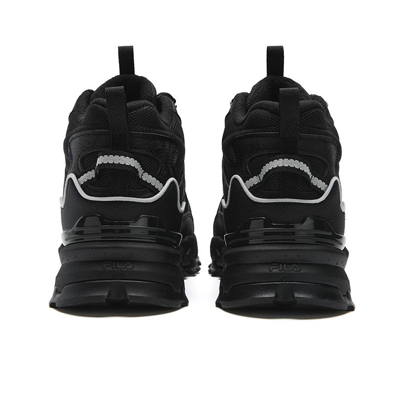 Fila Trek 1S Mid We Plush Starry Sky 1S Classic Retro Sports Comfortable Versatile Wear-Resistant Warm Mid-Top Casual Shoes F12M542149FBK