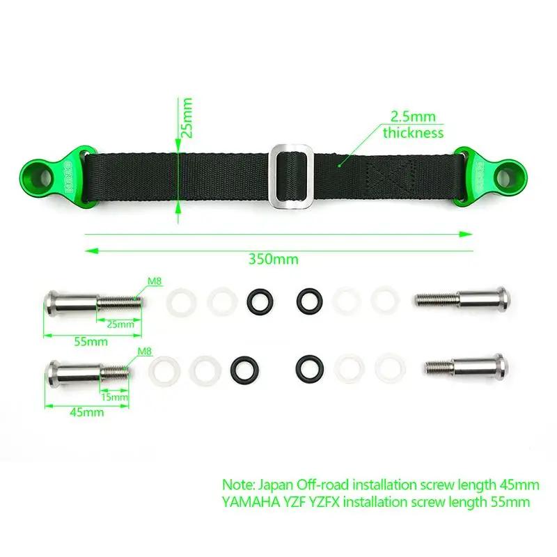 Universal Motorcycle Seat Rescue Belt C1 Trailer Strap for Off Road Endurance Bikes Honda Yamaha Kawasaki Suzuki Dirt Bikes