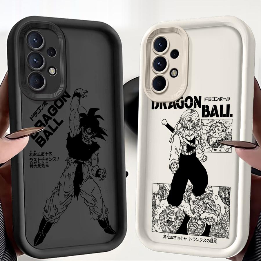 Чехол-бампер Soft Shell для Samsung Galaxy A16 A23 A12 A36 A14 A32 A34 A56 A26 A22 A24 A13 A33 Dragon Ball Goku Trunks