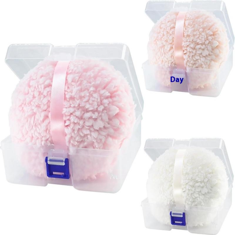 15 см Очень большая пуховка для пудры, очень большая, с длинным плюшем, аппликатор для пудры для тела, легко держать, очень большие пуховки для пудры для тела, лица