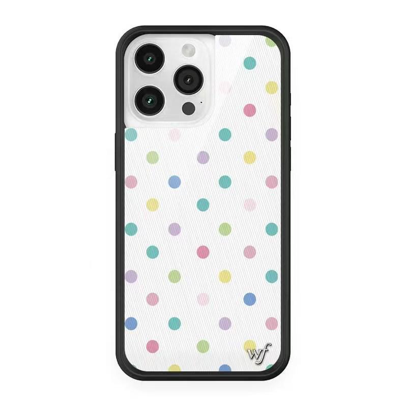 Многоцветная коллекция в горошек WF Чехол для iPhone 17 Pro Max для европейских и американских пользователей