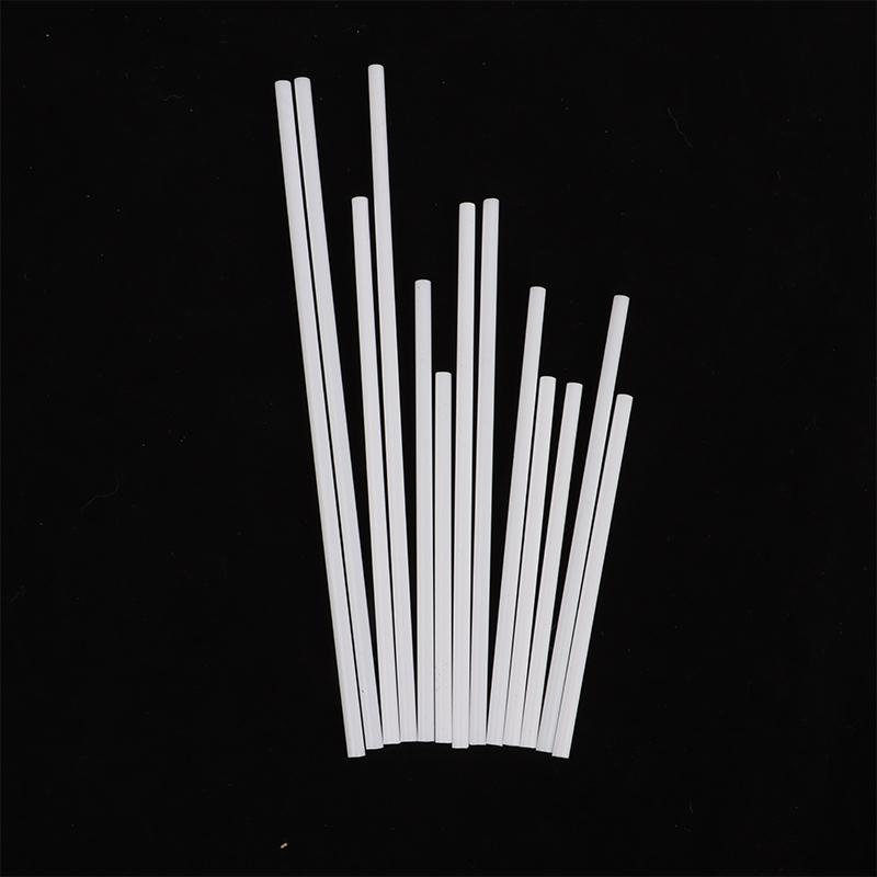 100Pcs 8/10/12/15Cm White Pp Solid Core Lollipop Sticks For Chocolate Candy Sticks Cake Pop Sticks Diy Baking Accessories