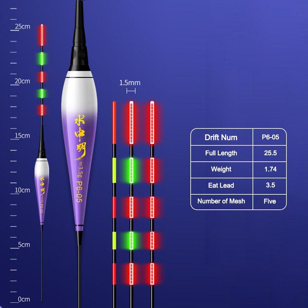 Indicator Light Float Day Night Dual-use Bobbers New Fishing Float Outdoor