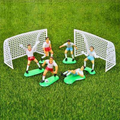 1 Набор Декор для торта Футбольная игра День рождения DIY Подарок Торт Детская кукла Игрушки