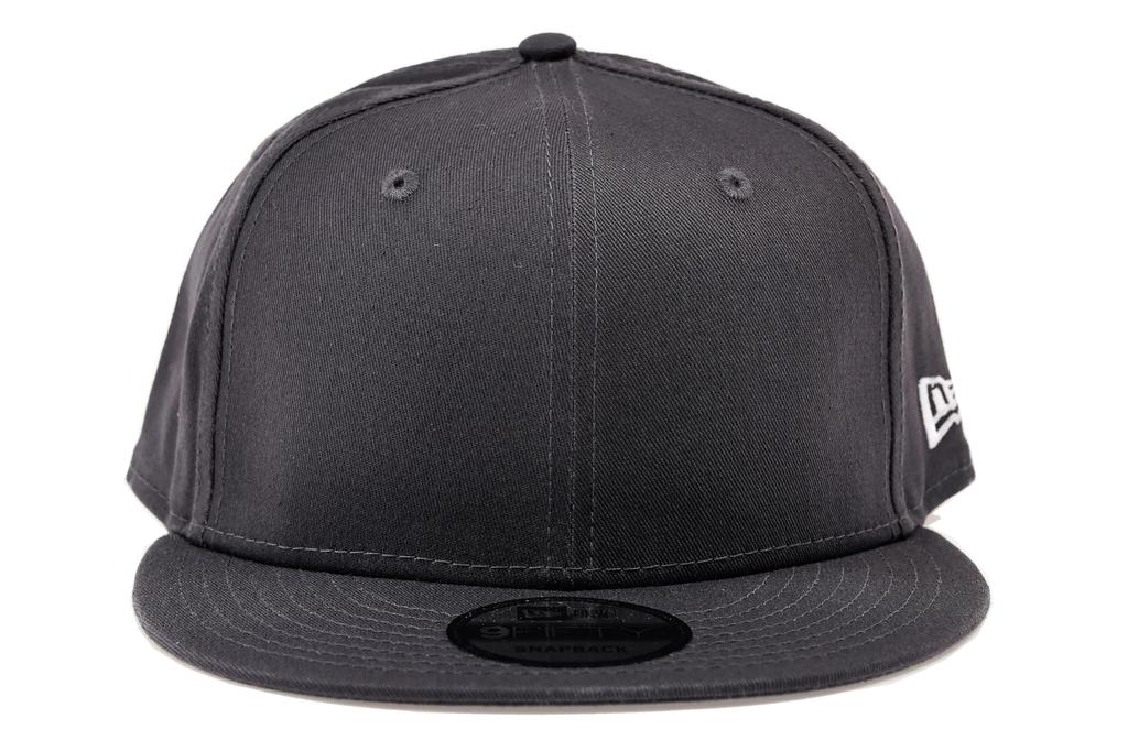 NEW ERA Cap 9FIFTY Flat Bill Snapback Cap Charcoal