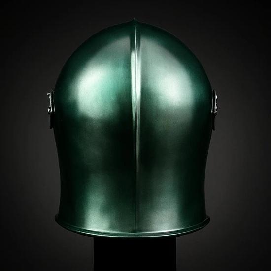 Handmade Medieval Barbuta Helmet Perfect for Renaissance Fair, Cosplay, LARP, Halloween Costume Authentic Steel Armor Replica