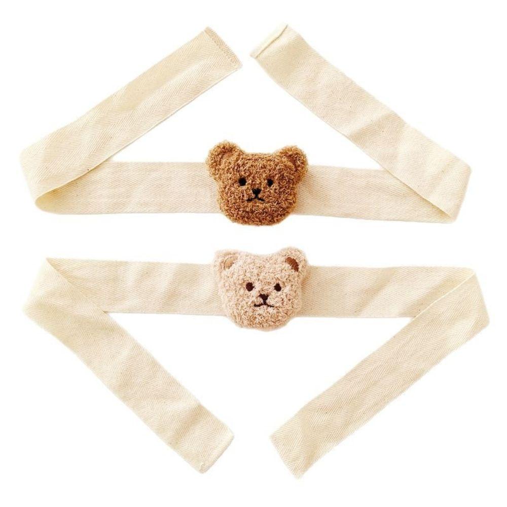 Cartoon Doll Curtain Clips Embroidery Curtain Buckle Soft Curtain Tieback Children Room