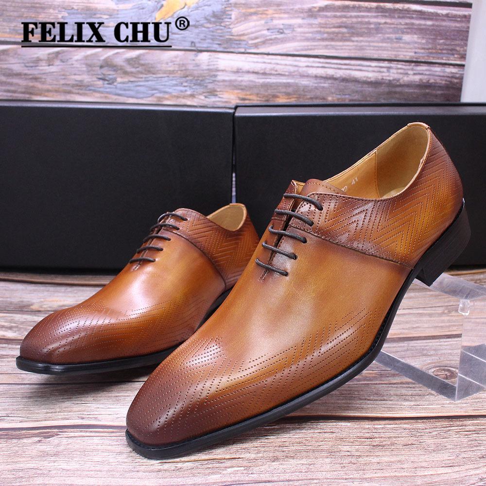Guangzhouhandmadeshoes Handmade Cowhide Business Dress Leather Shoes Men