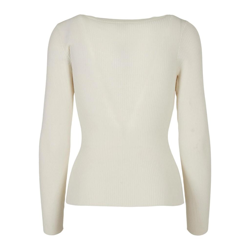 Urban Classics Womens/Ladies Wide Neck Long-Sleeved Jumper