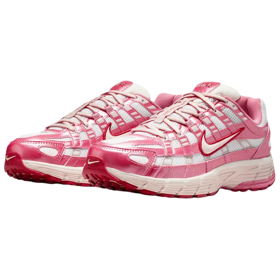 Nike Женские P-6000 Summit White Peony Team Crimson Silt Red IO3496-100