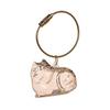 Cat Hair Storage Bottle Transparent Pet Fur Keepsake Keychain for Collecting Cat And Dog Hair Pet Memorial Gift