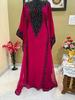 New Islamic Moroccan Stylish Georgette Abaya Gown Dress Farasha Kaftan Dubai