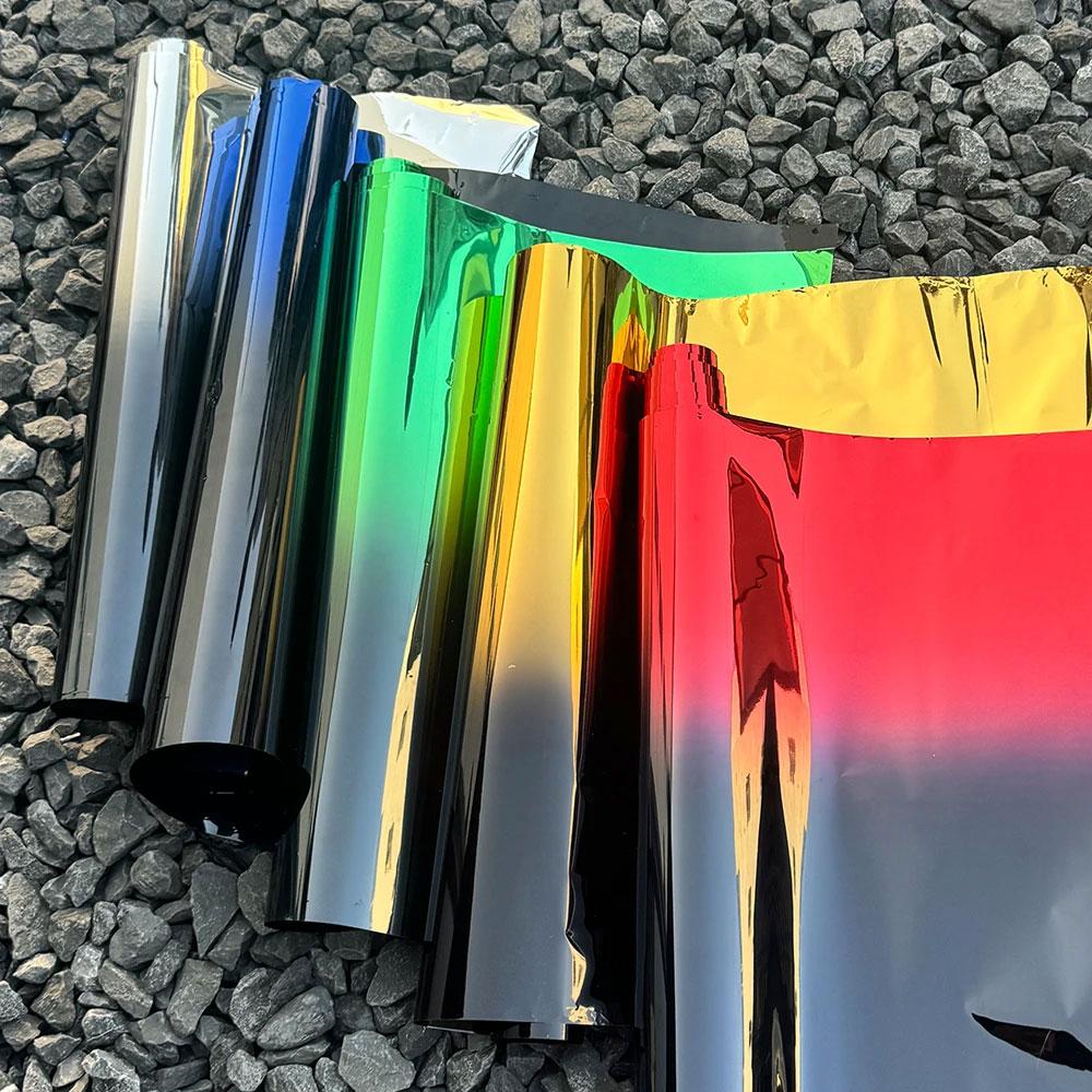 Car Gradient Sunshade Film PVC Two Tone Car Windshield Film Stylish Car Window Tint Sticker Accessories for Protections Privacy