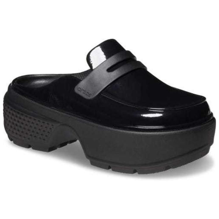 Crocs Тапочки с закрытым носком Stomp Унисекс Черные