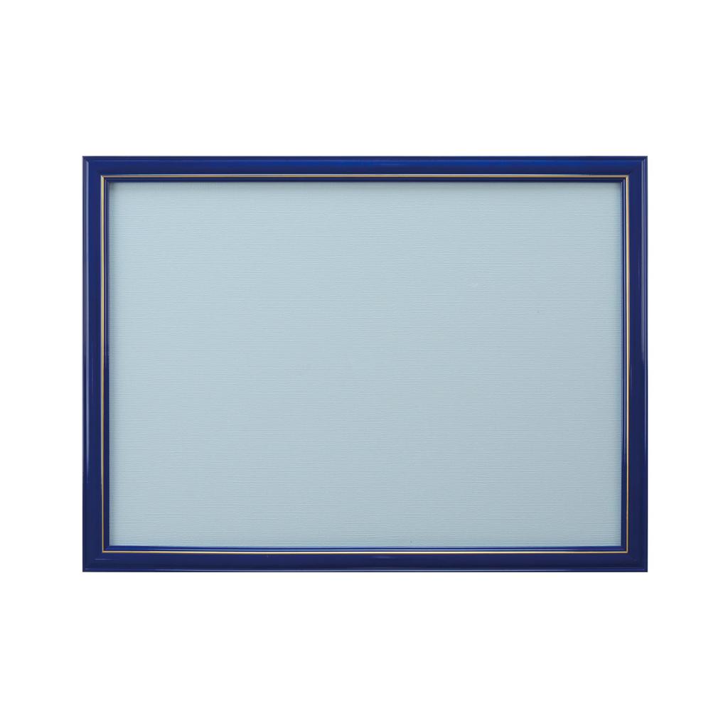 Yanoman Wooden Puzzle New DX Wood Premium Blue Panel Clear Cell UV Reversible Color Hanging Cord Blue Frame, Frame, (35x49cm), No. 5-T, Cover,