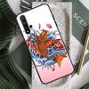 Tattoo Japanese Koi Dragon Wave For Huawei Nova Y61 Y91 Y70 Y90 Y60 Y72 9 10 SE 12i 12s 11i 5T P60 Pro P20 P30 P40 Lite Case
