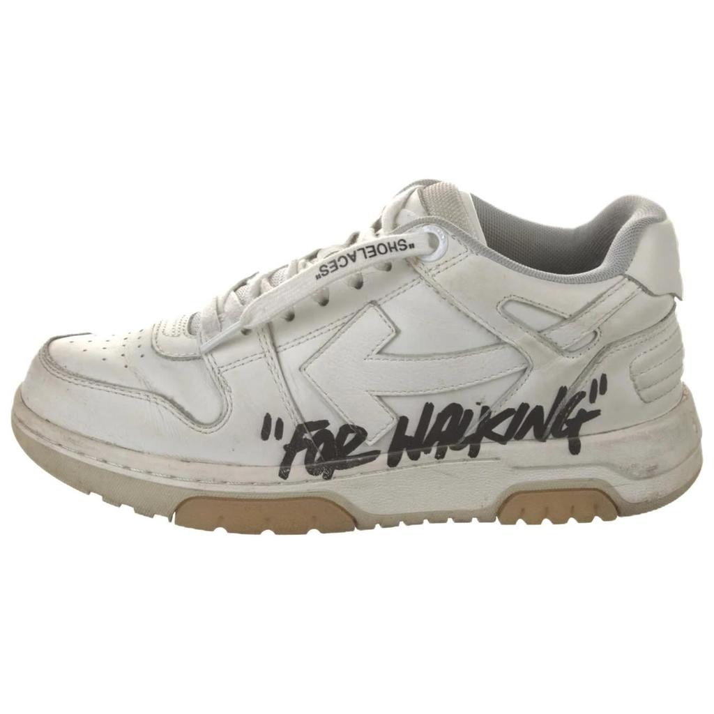OFF WHITE Кроссовки для отдыха Out Of Office Белый/Черный OMIA189S21LEA0040101