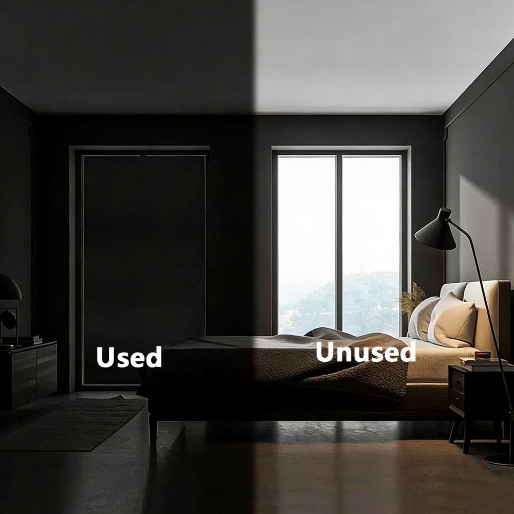 Reusable Blackout Window Cover Waterproof Window Privacy Film New Blackout Blinds Bedroom