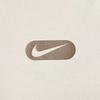 Nike Swoosh Футболка женская модная универсальная с коротким рукавом и круглым вырезом, цвет молочный HQ1699104