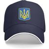 Украина Трезубец Поддержка Розовая Бейсболка Полиэстер Повседневная Защита от Солнца Регулируемая Кепка
