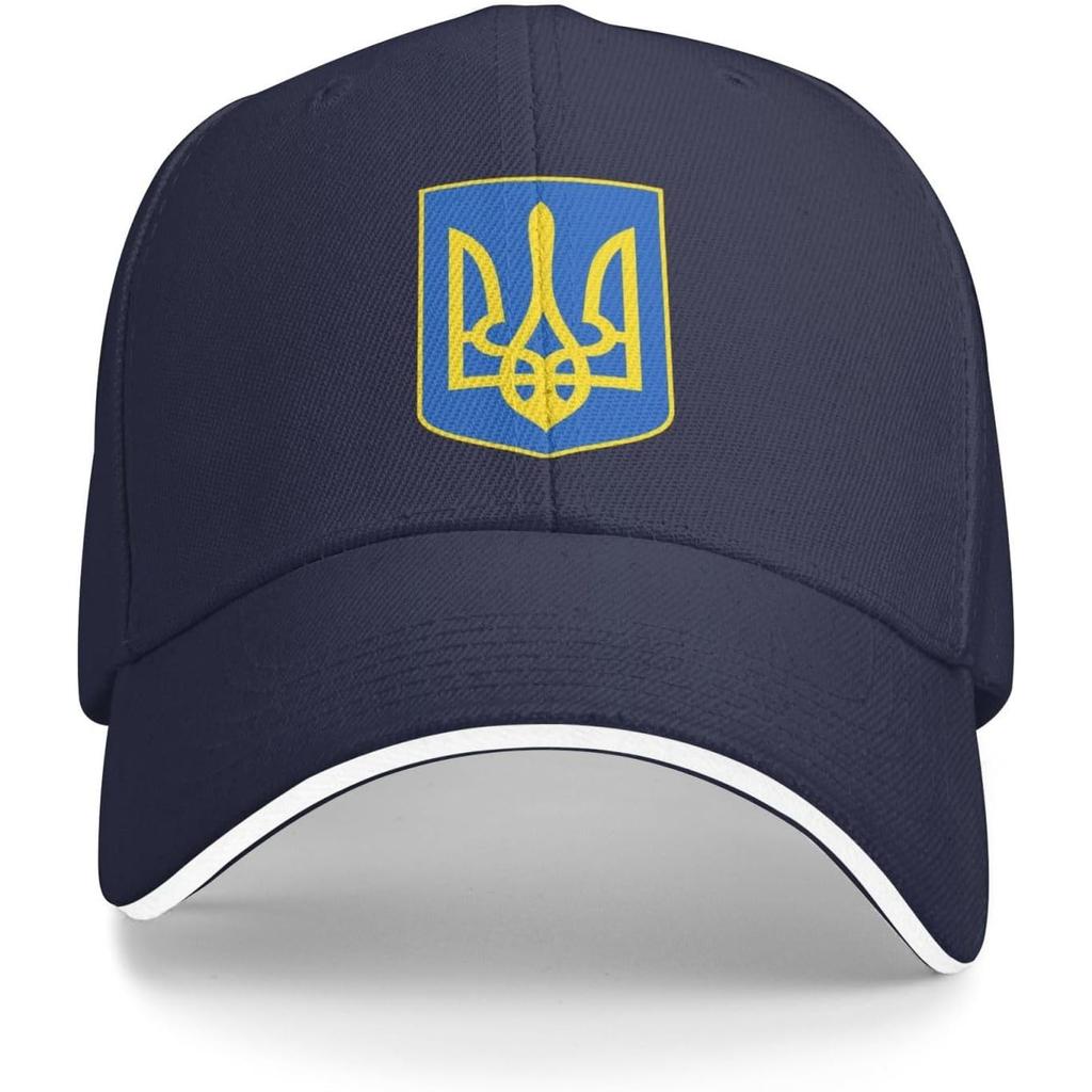 Украина Трезубец Поддержка Розовая Бейсболка Полиэстер Повседневная Защита от Солнца Регулируемая Кепка