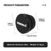 For Mazda Car Accessories Aluminum Cigarette Lighter Dust Cover 2 3 4 5 6 7 8 9 323 626 CX-3 MX-5 30 RX-8 Axela BM4