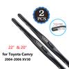Для Toyota Camry XV20 XV30 XV40 XV50 XV70 XV 20 30 40 50 70 1997~ 2011 2017 Дворники Стеклоочистители Автомобильные Аксессуары
