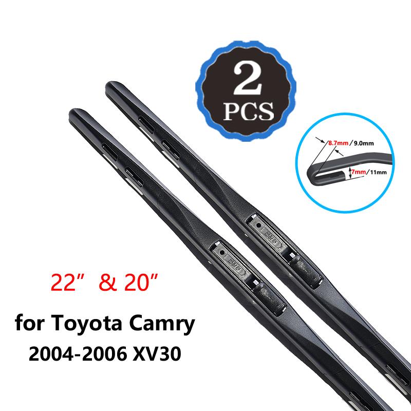 Для Toyota Camry XV20 XV30 XV40 XV50 XV70 XV 20 30 40 50 70 1997~ 2011 2017 Дворники Стеклоочистители Автомобильные Аксессуары