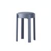 Stackable Stool Thickened Material Round SpaceSaving Household Furniture for Guests,