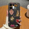 Чехлы Для Oppo Reno16 15 14 13 12 F 15c 16c Reno15 16 Pro Телефон Бампер Модный Леопардовый Кружевной Узоры Бабочки Матовый Силиконовый Защита от Отпечатков Пальцев Корпус