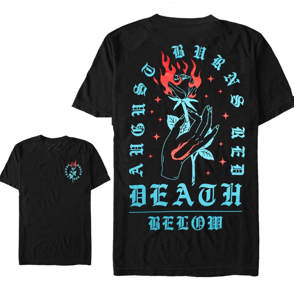 New August Burns Red Cotton Band Shirt Unisex Summer Short Sleeve Fashion Brand Tee Luxury Casual Vintage