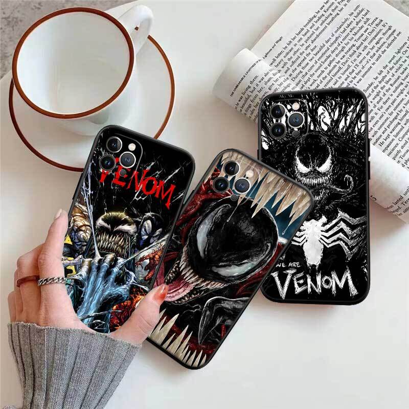 Venom Phone Case for Xiaomi Poco C40 C51 C50 C55 C65 C71 C75 C85 F8 F7 F6 F5 F3 F2 X7 X6 X4 X3 X2 M7 M6 M5 M4 M3 M2 Pro