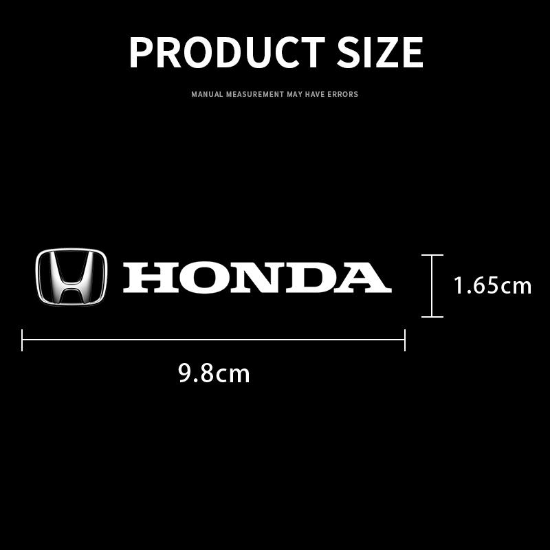 cwcr1 Car Interior Dekoration Stickers Badges Auto Styling For Honda Civic Fit Jazz Accord CRV HRV City Odyssey Passport Pilot Insight